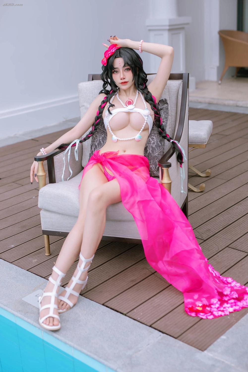 《Coser@Byoru – Sesshouin Kiara “Summer”(456MB)(46photos)》图集预览