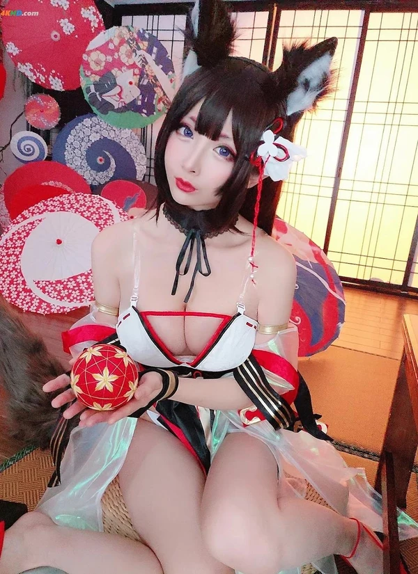 rioko凉凉子 – Azurlane Amagi[269MB-30photos]