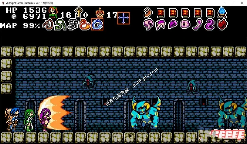 午夜银魔城~STEAM官方中文步兵版+全回想存档_截图