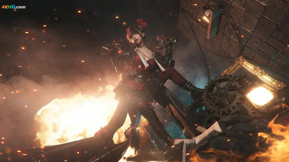 《六二二同学 – 天谕手游 炎天[218MB-12photos]》图集预览