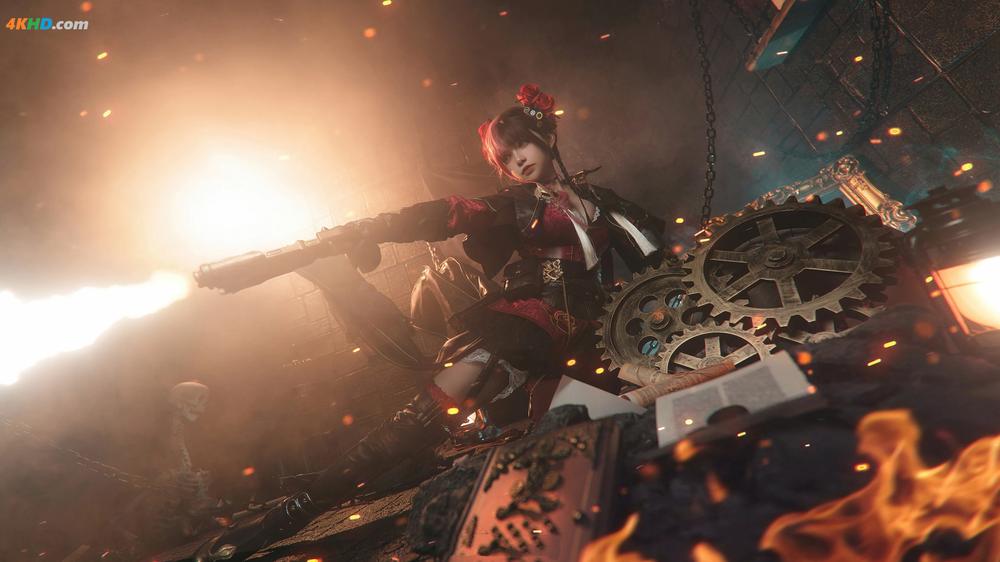 《六二二同学 – 天谕手游 炎天[218MB-12photos]》图集预览