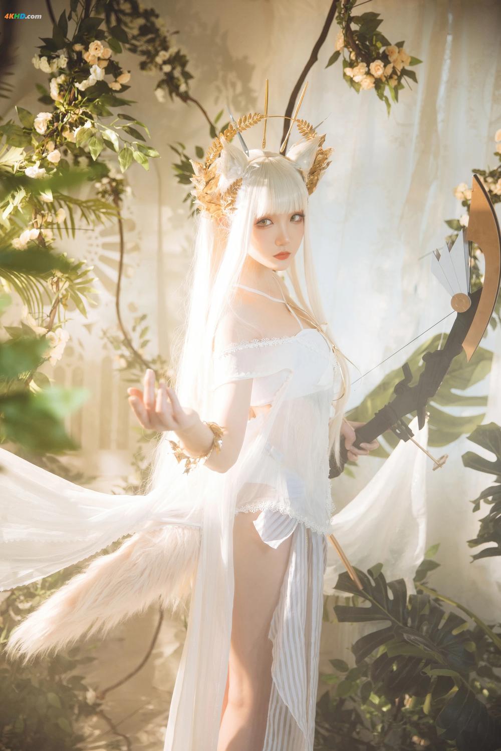 《瓜希酱 – 明日方舟 白金泳装 (Platinum)[115MB-25photos]》图集预览