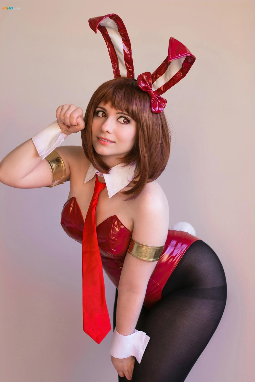 《Mirikashi – Ochako Uraraka Bunny Suit[19MB-26photos]》图集预览