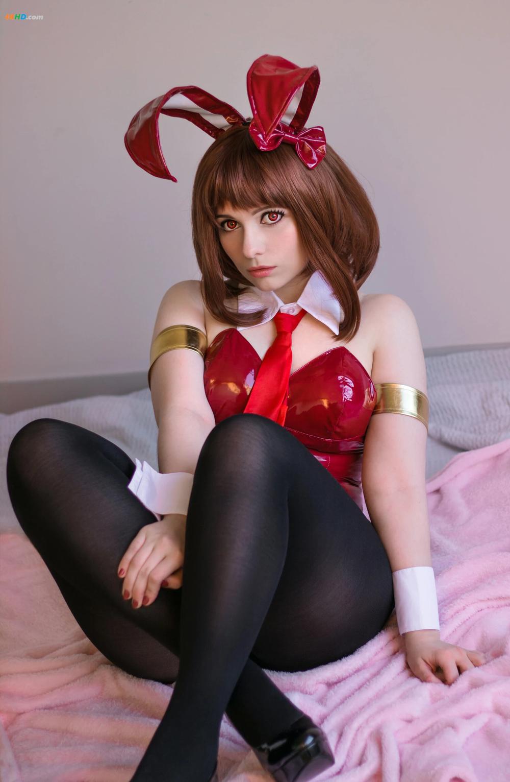 《Mirikashi – Ochako Uraraka Bunny Suit[19MB-26photos]》图集预览