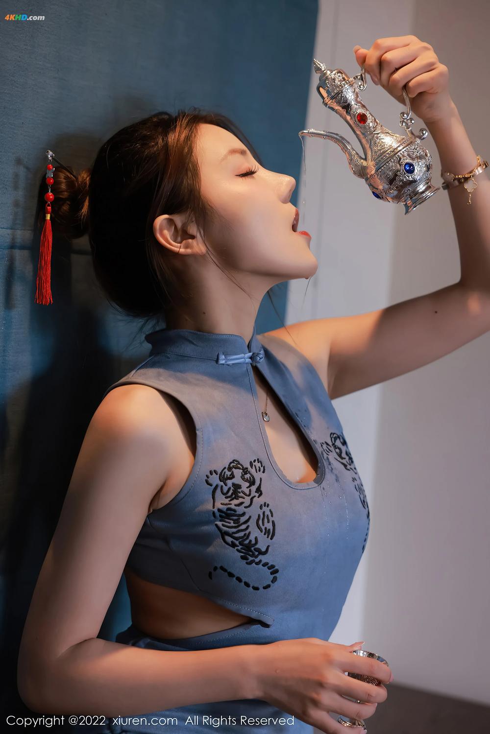 《XIUREN No.5203 Sugar糖酒酒(403MB)(46photos)》图集预览