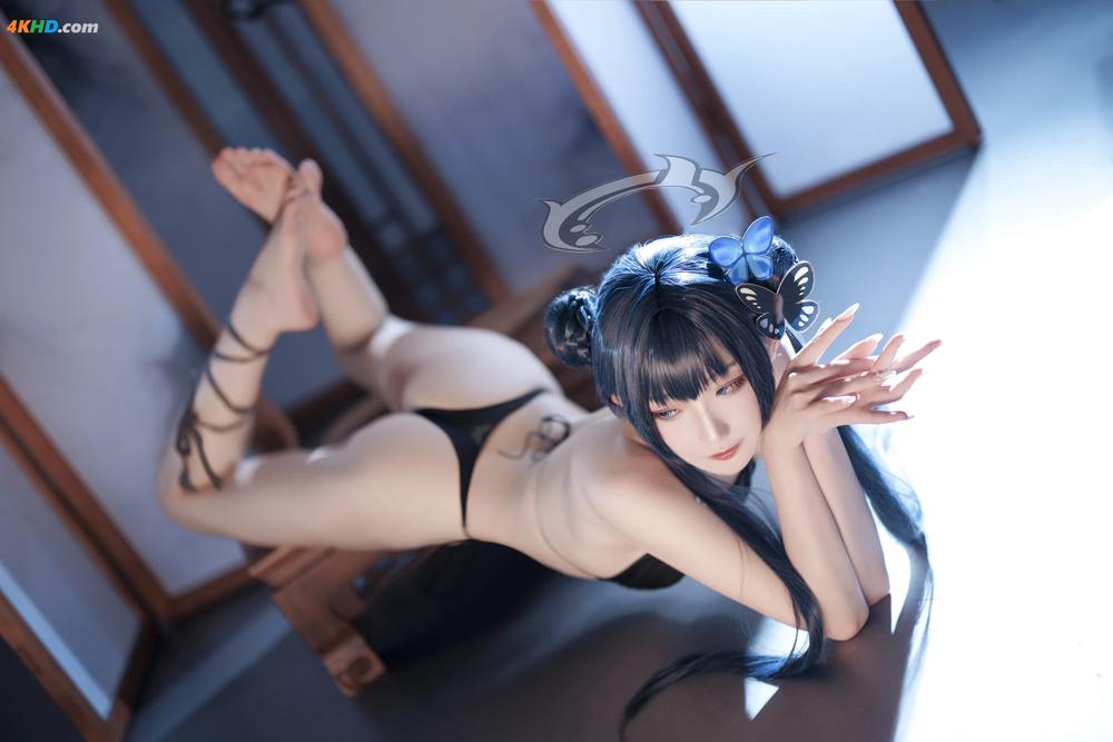 《封疆疆v – 碧蓝档案 妃咲 泳装[150MB-30photos]》图集预览