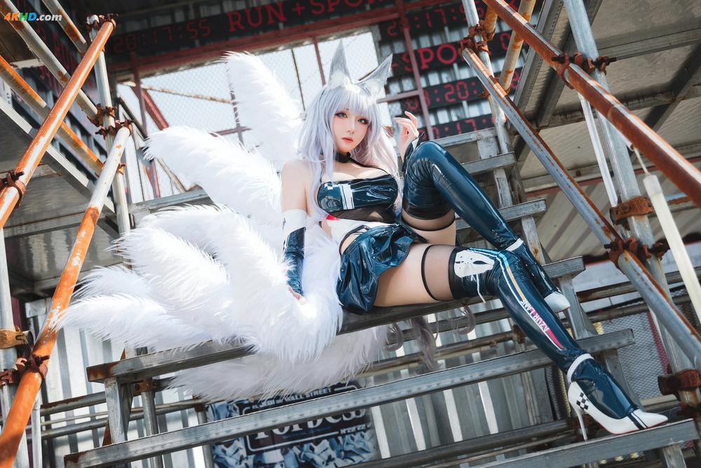 《瓜希酱 – 碧蓝航线 信浓赛车[58MB-16photos]》图集预览