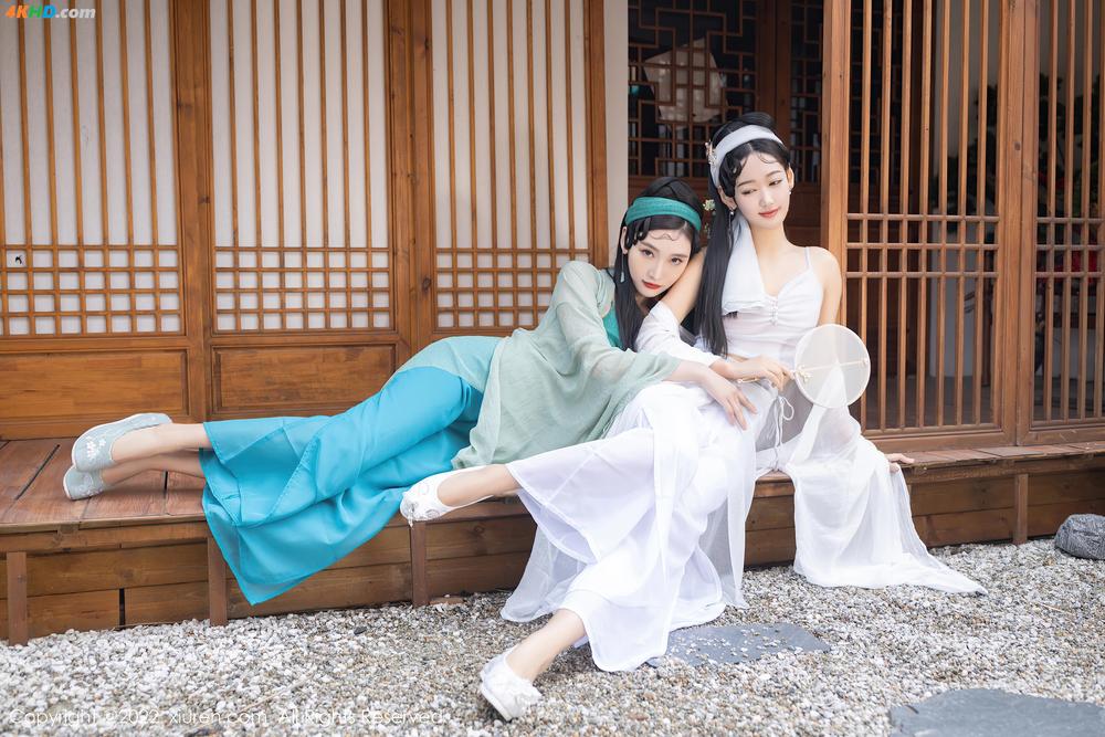 《XIUREN No.4952 Tang An Qi (唐安琪) & Lu Xuan Xuan (陆萱萱)(497MB)(93photos)》图集预览