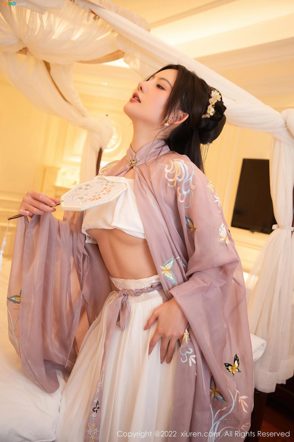 《XIUREN No.4945 Jiu Shi A Zhu A (就是阿朱啊)(287MB)(69photos)》图集预览