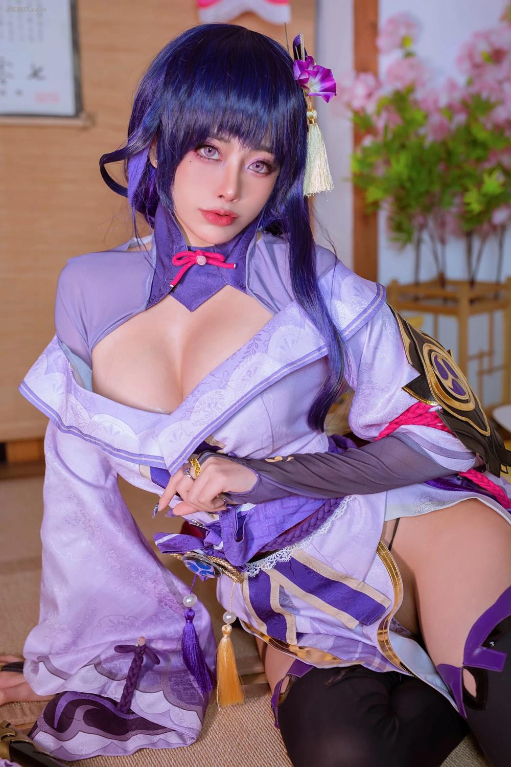 《Coser @ Byoru –Raiden Shogun(1428MB)(73photos)》图集预览