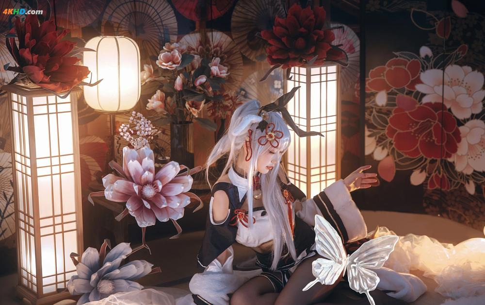 《御坂奈良 – 国风蒸朋新春灯会[63MB-12photos]》图集预览