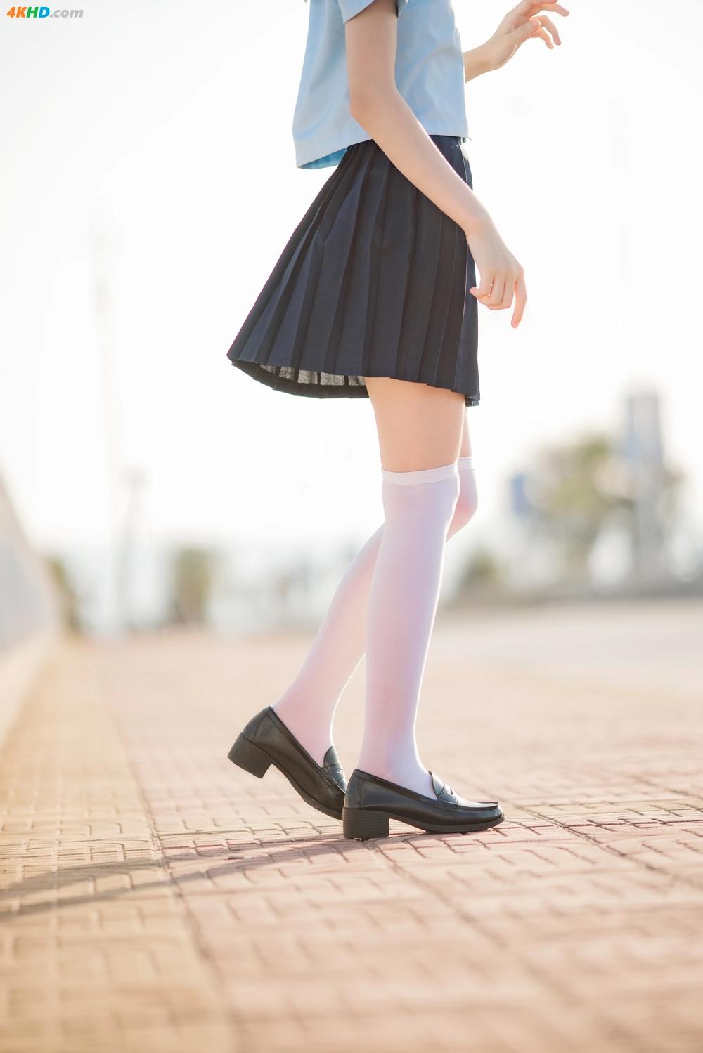 《Coser@桜桃喵 Vol.125 桜桃喵 蔚蓝(32P)》图集预览