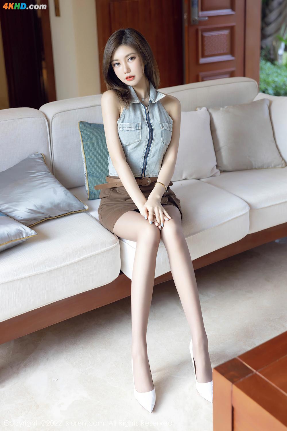 《XIUREN No.4675 Ula – Qi Li Jia (绮里嘉)(51P)》图集预览