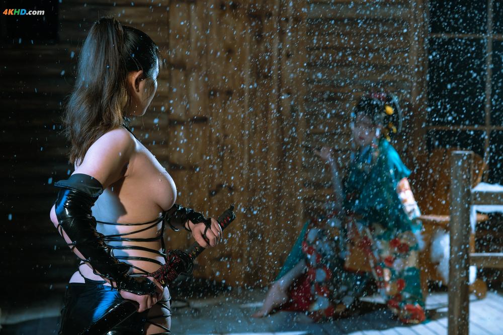 《云溪溪×星澜×夏夏子 – 花魁X忍者[1208MB-59photos]》图集预览