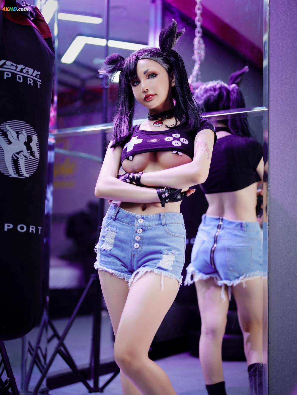 《JOYCE – Marnie Game Button (Pokemon)[344MB-58photos]》图集预览