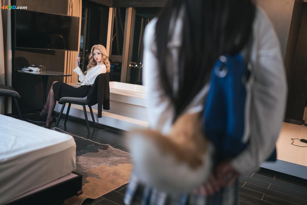 《面饼仙儿 No.119 rioko凉凉子-女上司-双人版[482MB-41photos]》图集预览