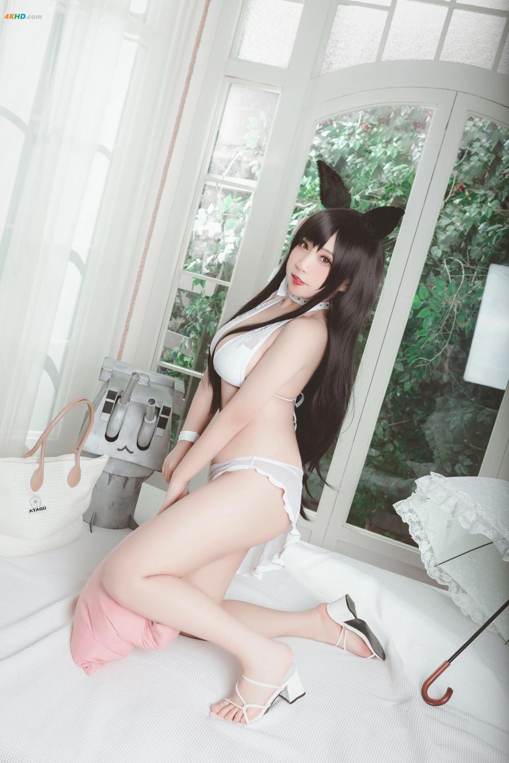 《[貓田聖奈奈(桃之啾啾)] 爱宕泳装 盛夏进行曲[118MB-25photos]》图集预览