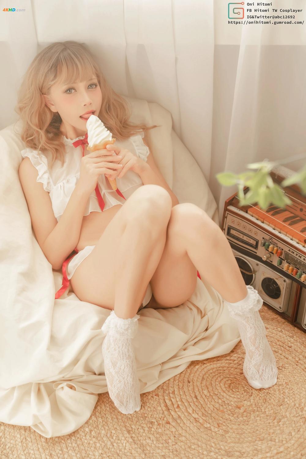 《Oni Htom – 冰淇淋女孩[227MB-55photos]》图集预览