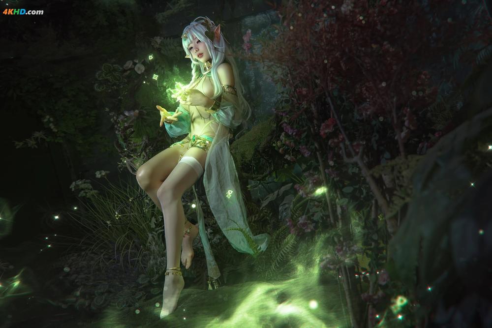 《黏黏团子兔（咬一口兔娘）- 被遗忘的大慈树王[1446MB-74photos]》图集预览