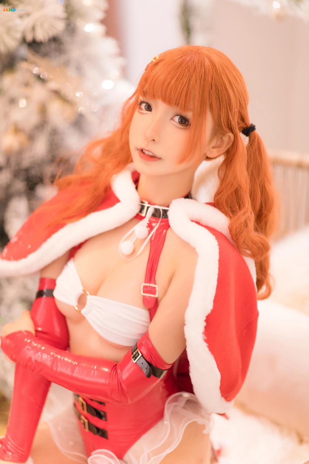 《神楽坂真冬 Vol.054 电子相册-圣诞特辑《クリスマス　クイーン》[288MB-150photos]》图集预览