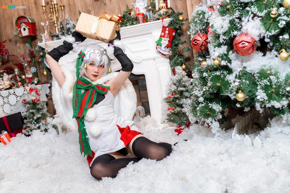 《Poppa Chan – Jeanne D’arc Alter Santa Lily (NSFW -Sexy and Lewd content)[192MB-26photos]》图集预览