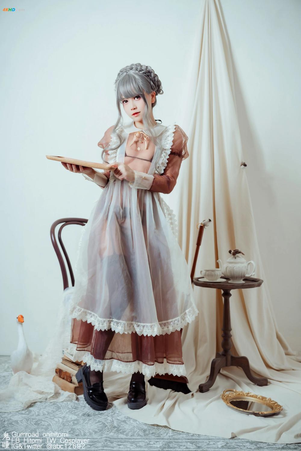 《Oni Hitomi – 女僕1+2[653MB-50photos]》图集预览