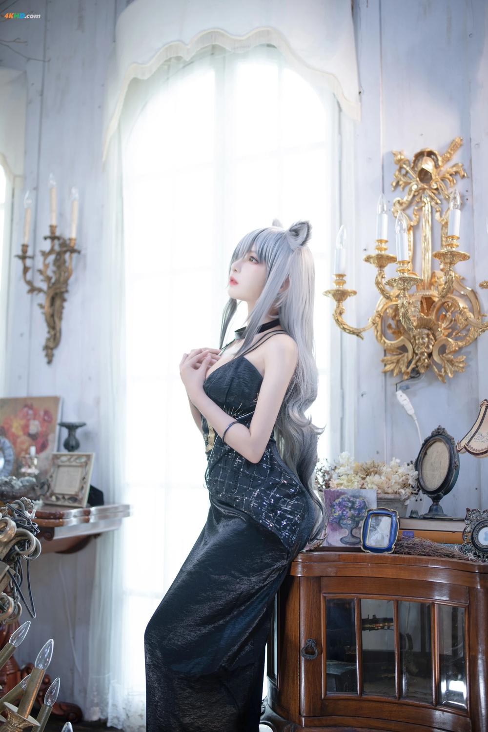 《Shika小鹿鹿 明日方舟 黑[273MB-15photos]》图集预览