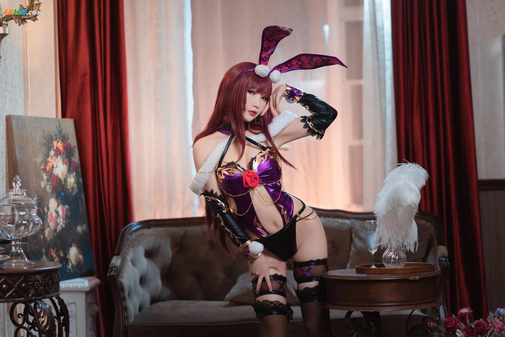 《面饼仙儿 No.093 斯卡哈兔女郎[249MB-26photos]》图集预览