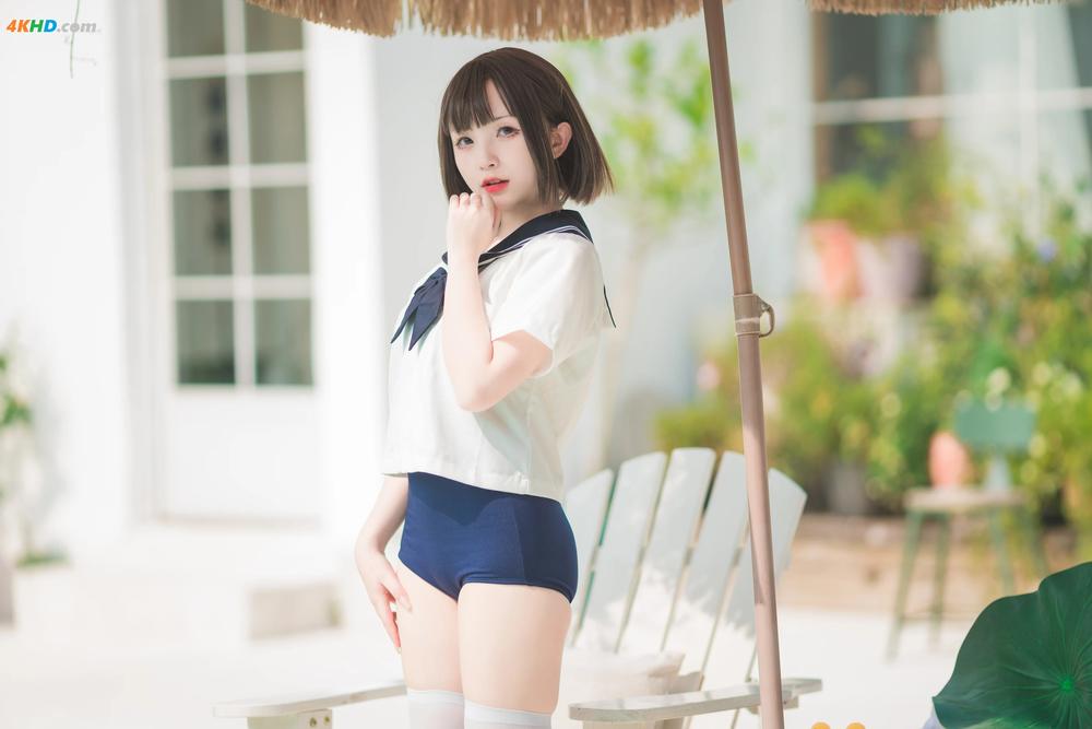 《花铃 – JK死库水[680MB-109photos]》图集预览