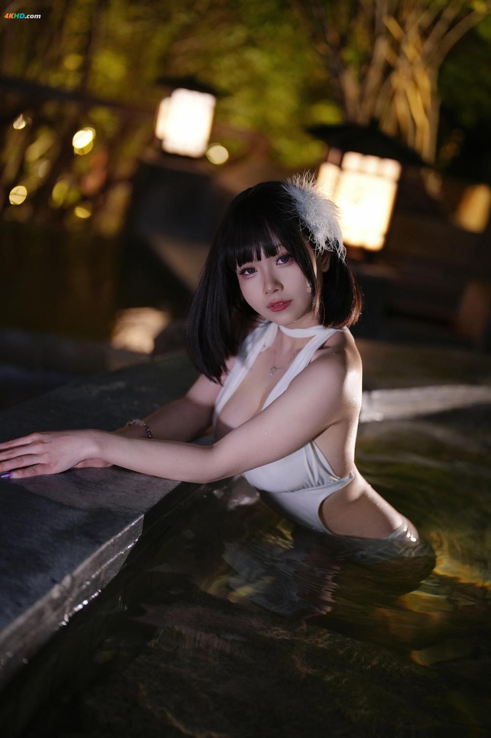 《末夜787 – 夏日白色泳装[504MB-23photos]》图集预览