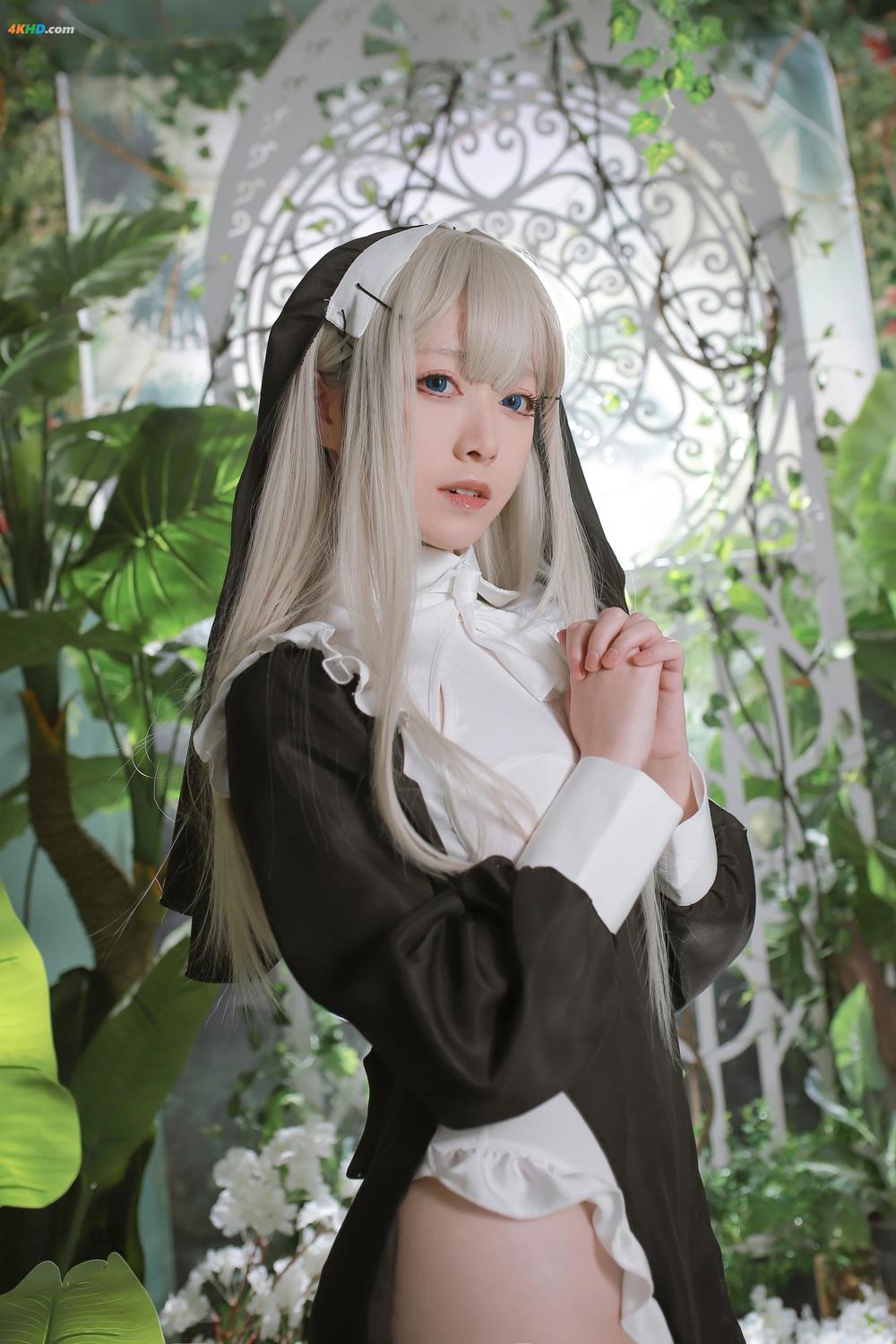 《Asagiriai（愛ちゃん）- 修女[371MB-56photos]》图集预览