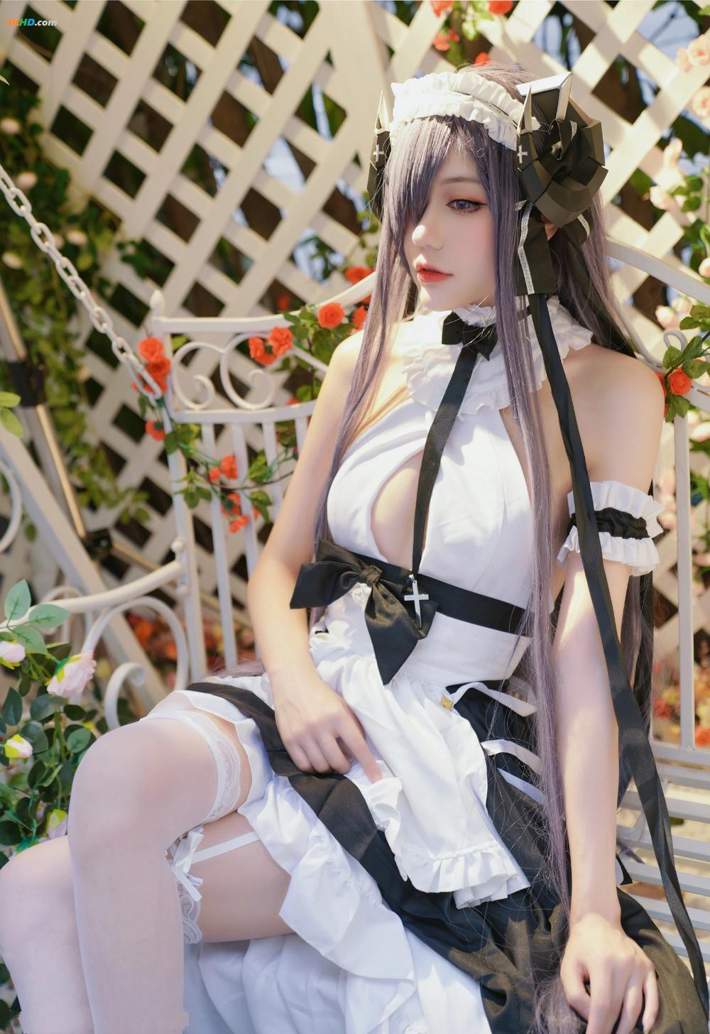 《彩芸_Nebula – 奥古斯特女仆[19MB-12photos]》图集预览