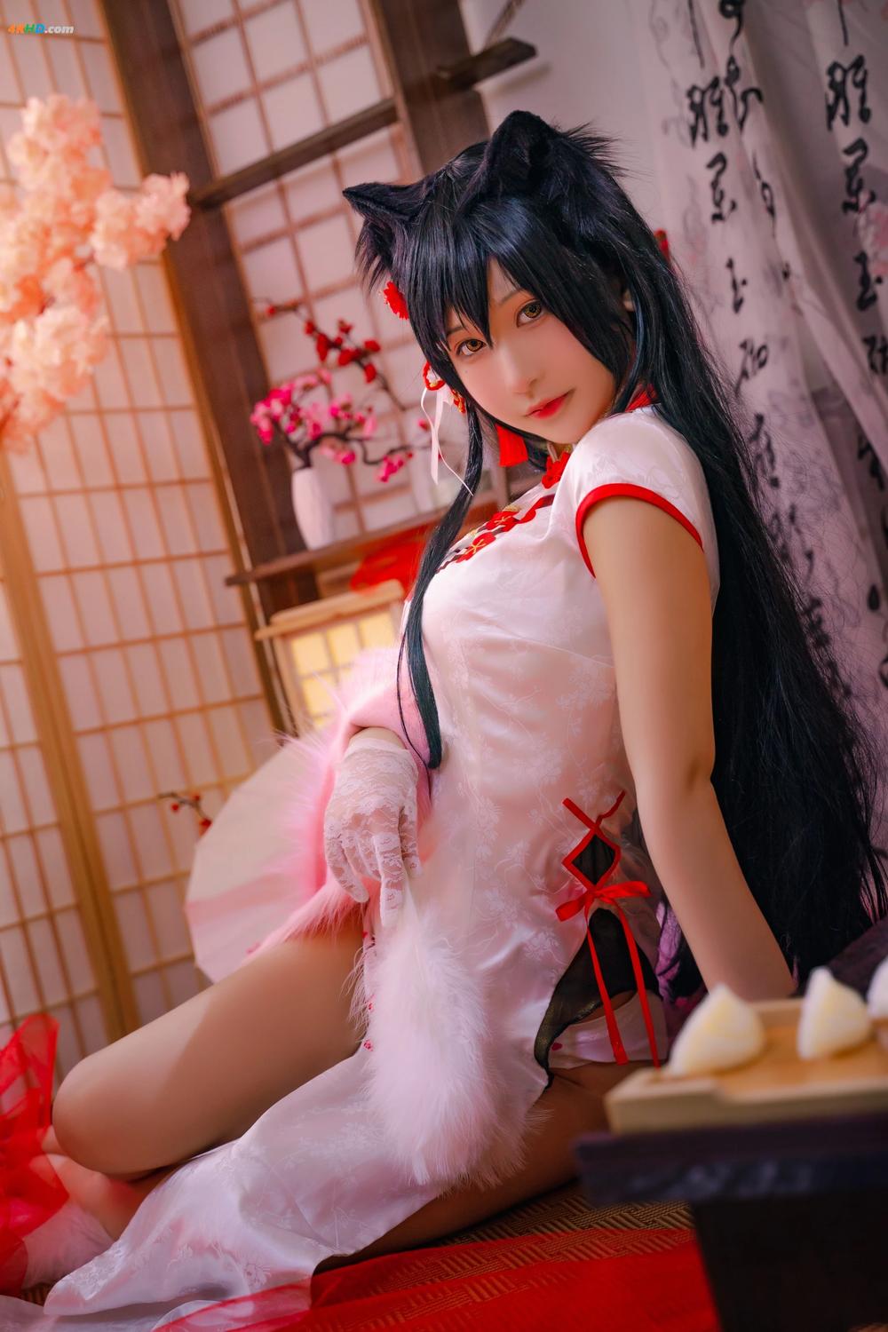 《可可老师 – 爱宕高雄旗袍双人[260MB-46photos]》图集预览