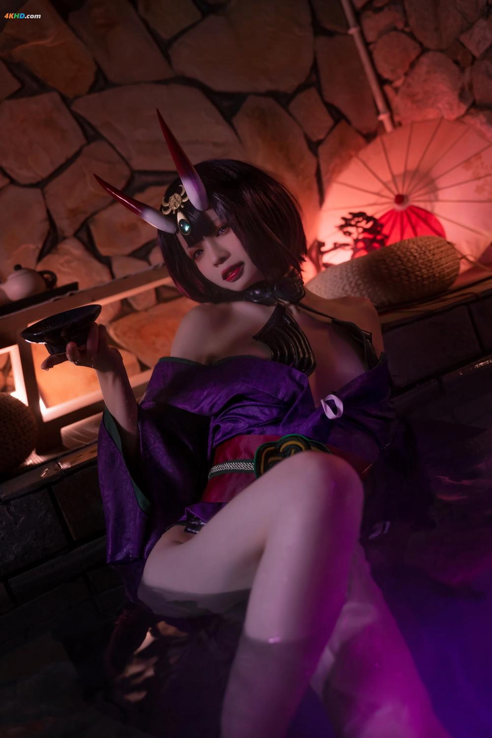 《可可老师 – 酒吞温泉[225MB-51photos]》图集预览