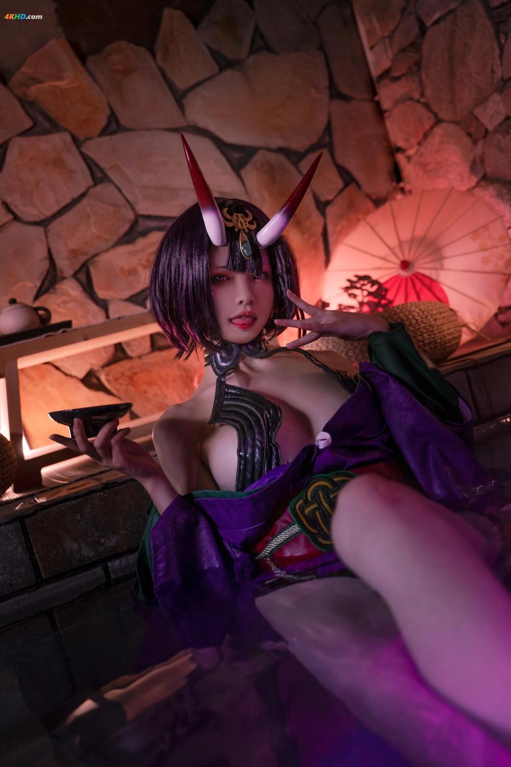 《可可老师 – 酒吞温泉[225MB-51photos]》图集预览