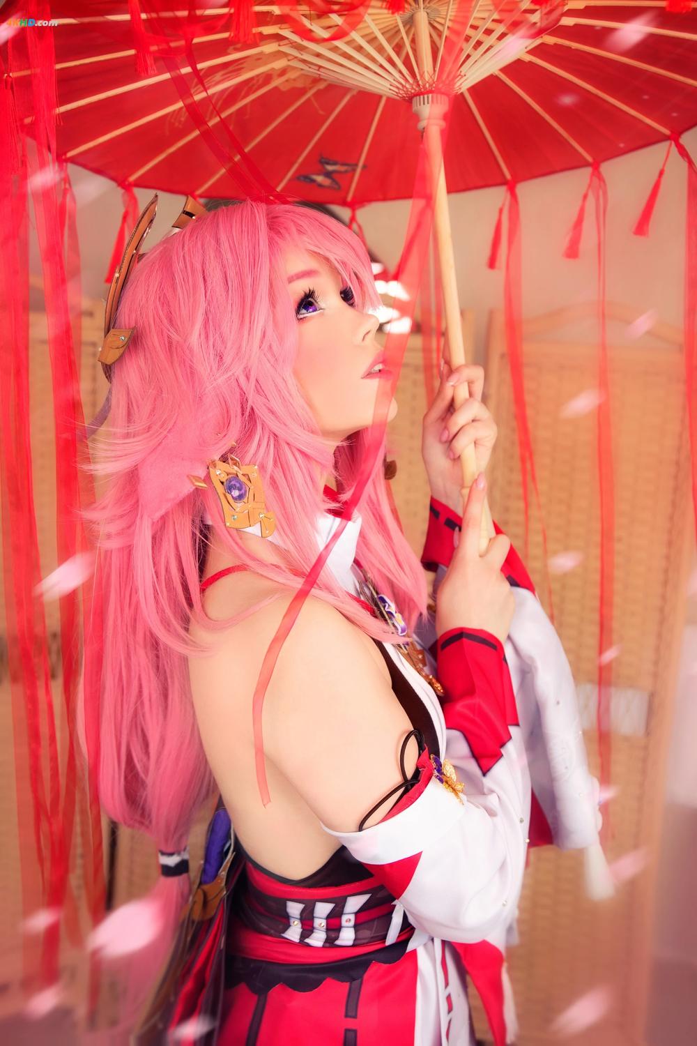 《Caticornplay – Yae Miko[118MB-30photos]》图集预览