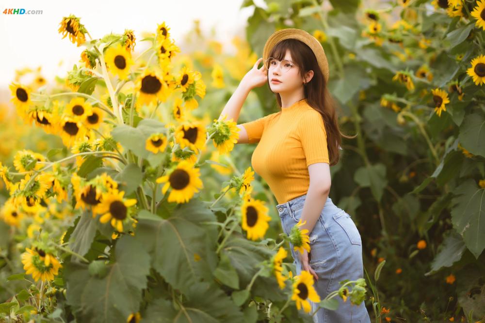 《前羽 – 向日葵[93MB-11photos]》图集预览