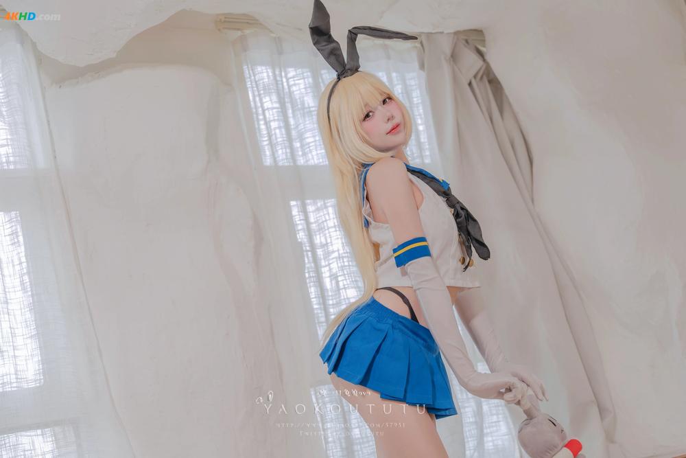 《黏黏团子兔（咬一口兔娘）- 岛风的修整&Twice[1007MB-74photos]》图集预览