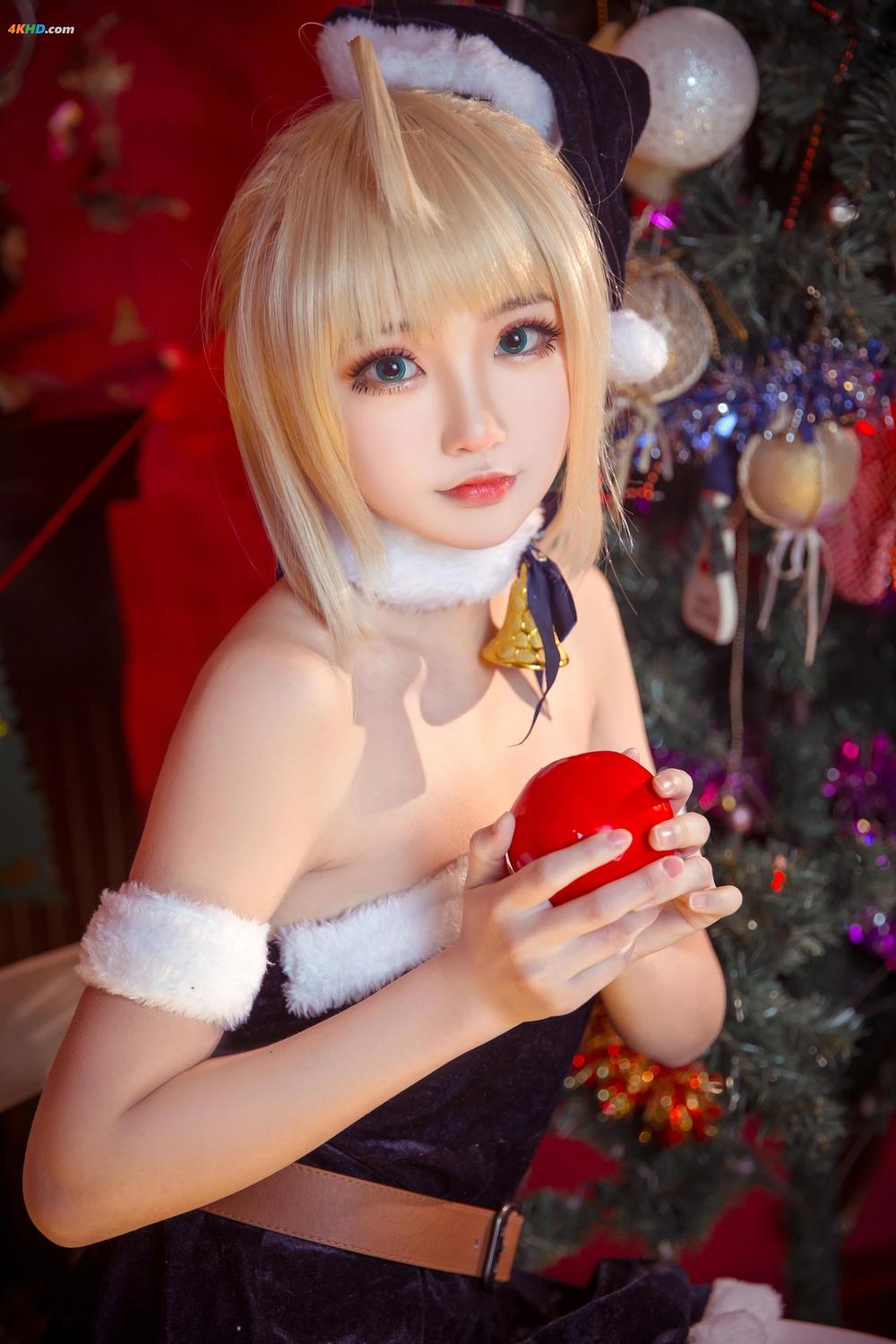 《这个泡泡就是逊啦 – 阿尔托莉雅_圣诞贺[69MB-16photos]》图集预览