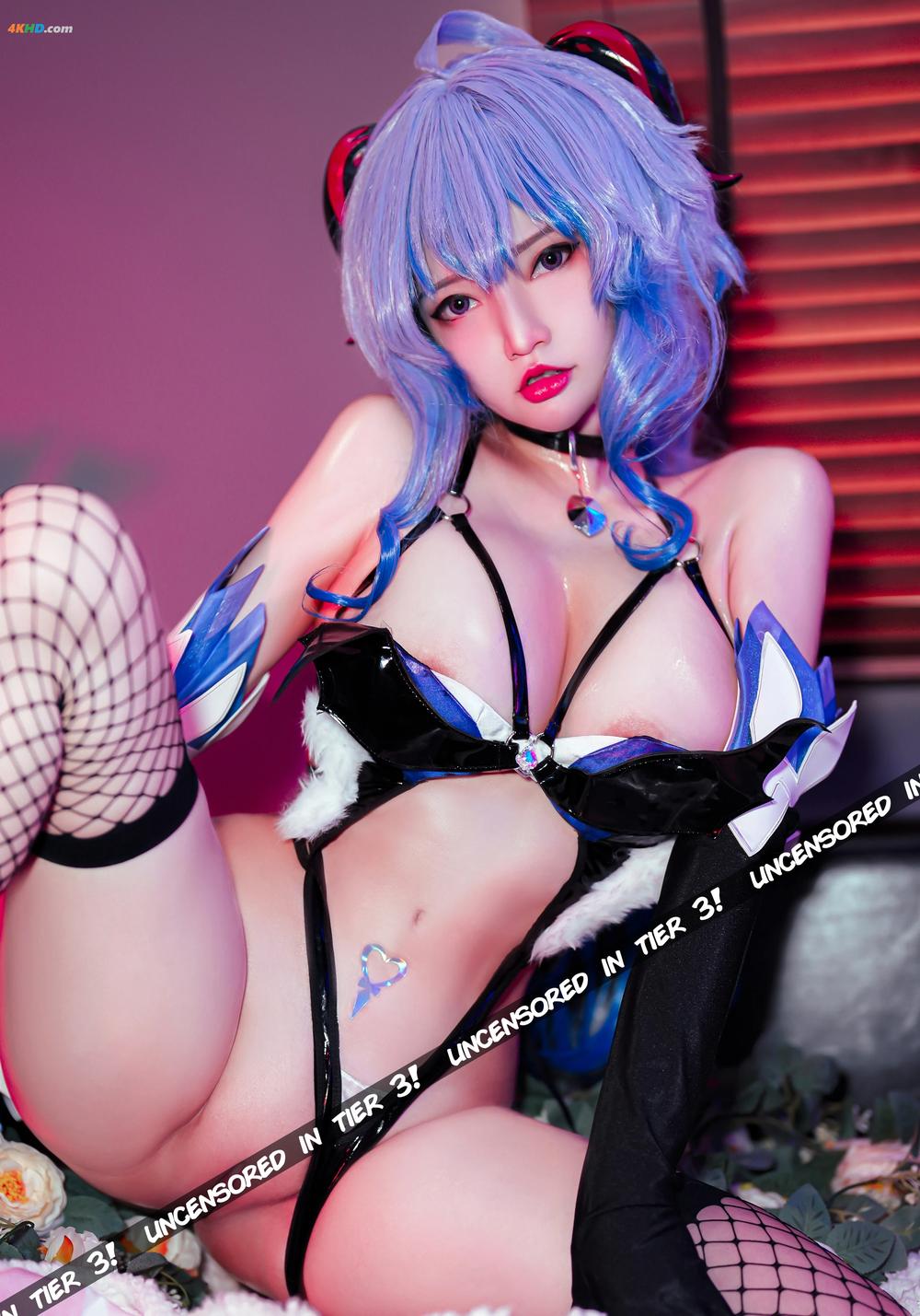 《Potato Godzilla – Devil Ganyu[134MB-15photos]》图集预览