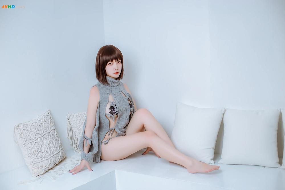 《二佐Nisa – 私房洞洞毛衣[355MB-26photos]》图集预览