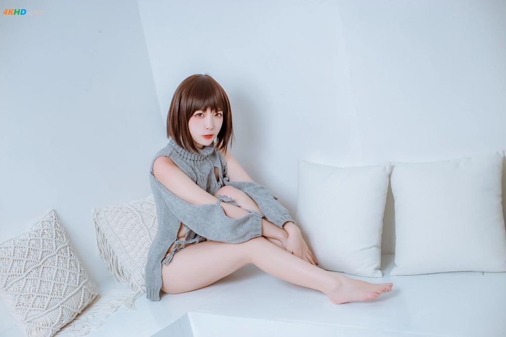 《二佐Nisa – 私房洞洞毛衣[355MB-26photos]》图集预览