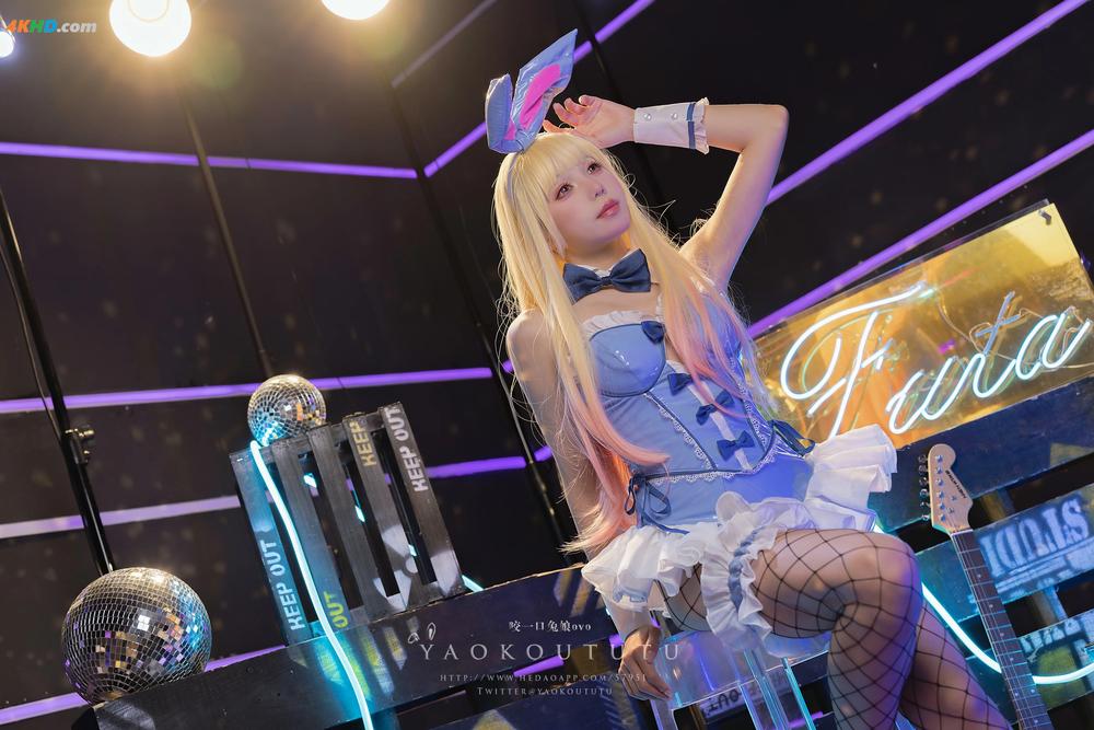 《咬一口兔娘ovo 『喜多川兔女郎』Be My Poi[841MB-70photos]》图集预览