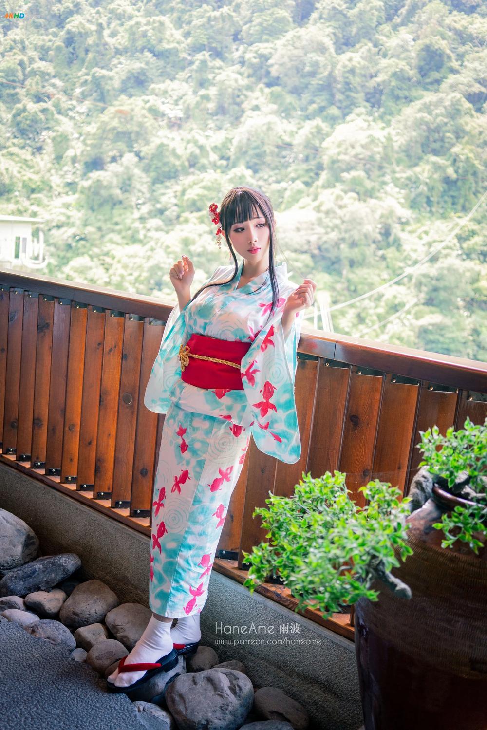 《Hane Ame 雨波写真 – 溫泉[235MB-100photos]》图集预览