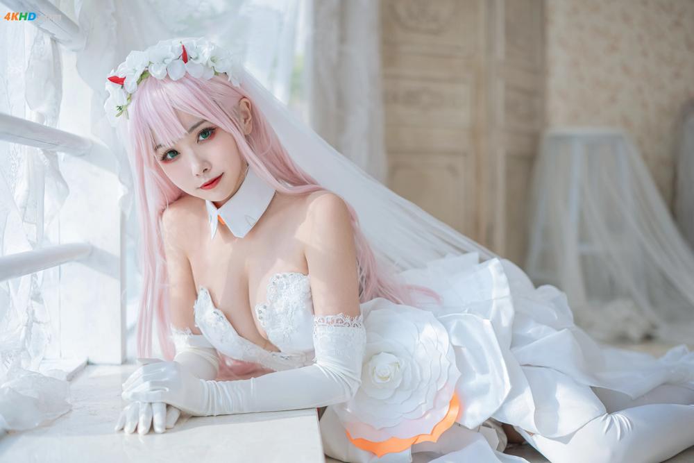 《Momoko葵葵 NO.035 DARLING in the FRANXX 02 泳装 兔女郎&花嫁[1226MB-122photos]》图集预览