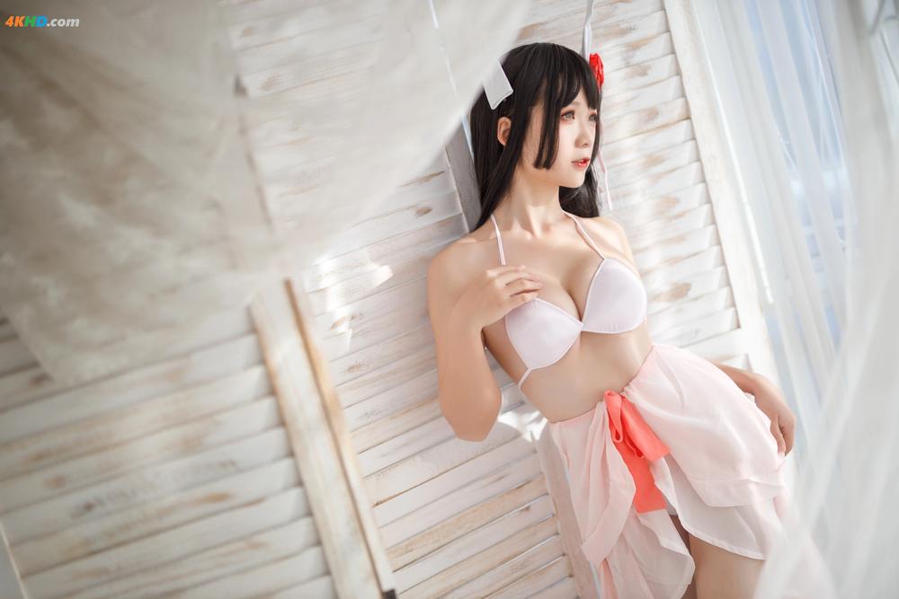 《樱落酱w – 比叡睡衣[54MB-17photos]》图集预览