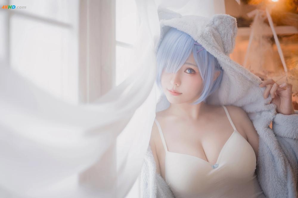 《Ely_eee(ElyEE子) – Rem Pajamas[41MB-22photos]》图集预览