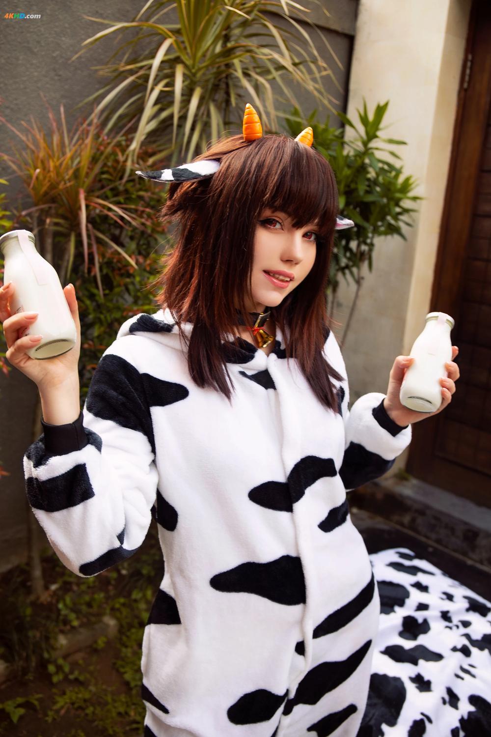 《Caticornplay – Megumin Cow[279MB-44photos]》图集预览