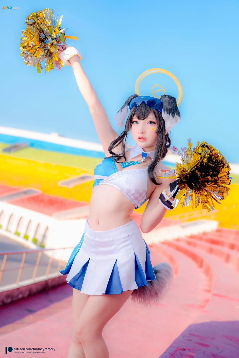 《Fantasy Factory – Hibiki Cheerleader[334MB-41photos]》图集预览