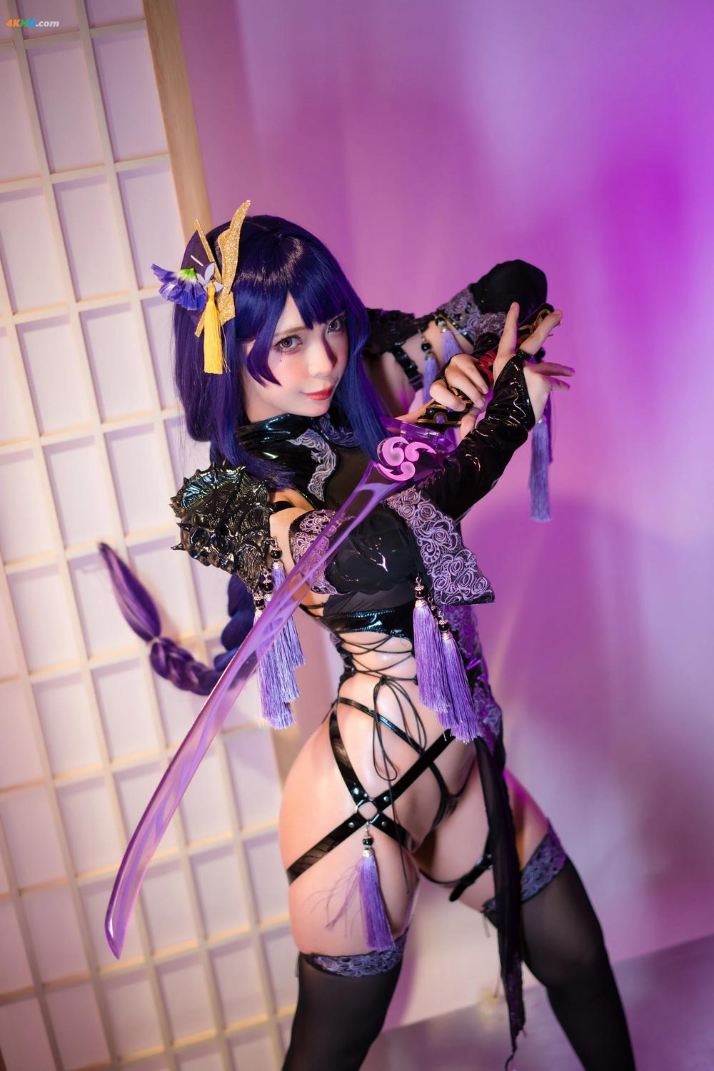 《Umeko J – Raiden Shogun[1004MB-126photos]》图集预览